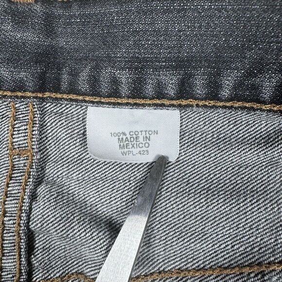 Levis 501xx Jeans 40x32 Straight Leg Button‎ Fly Mens Black Denim (36X28) - Picture 6 of 14